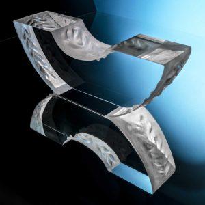 Vessel glass sculpture