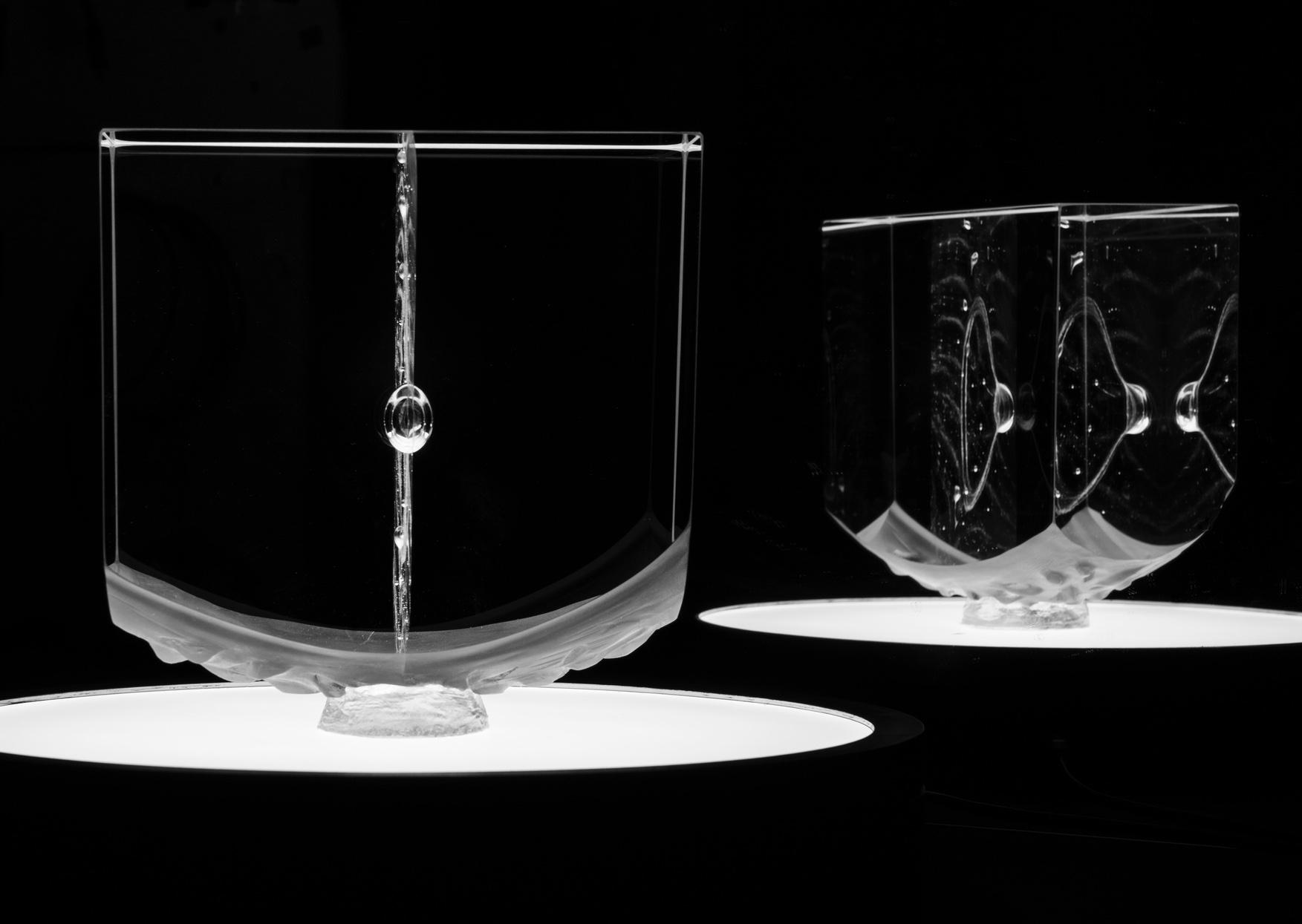 Pendulum Contemporary Glass Sculpture By Anna Alsina Bardagí