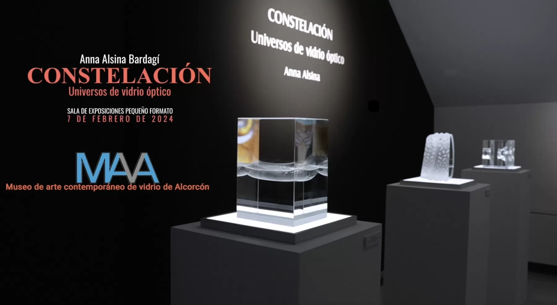 Glass exhibition Anna Alsina
