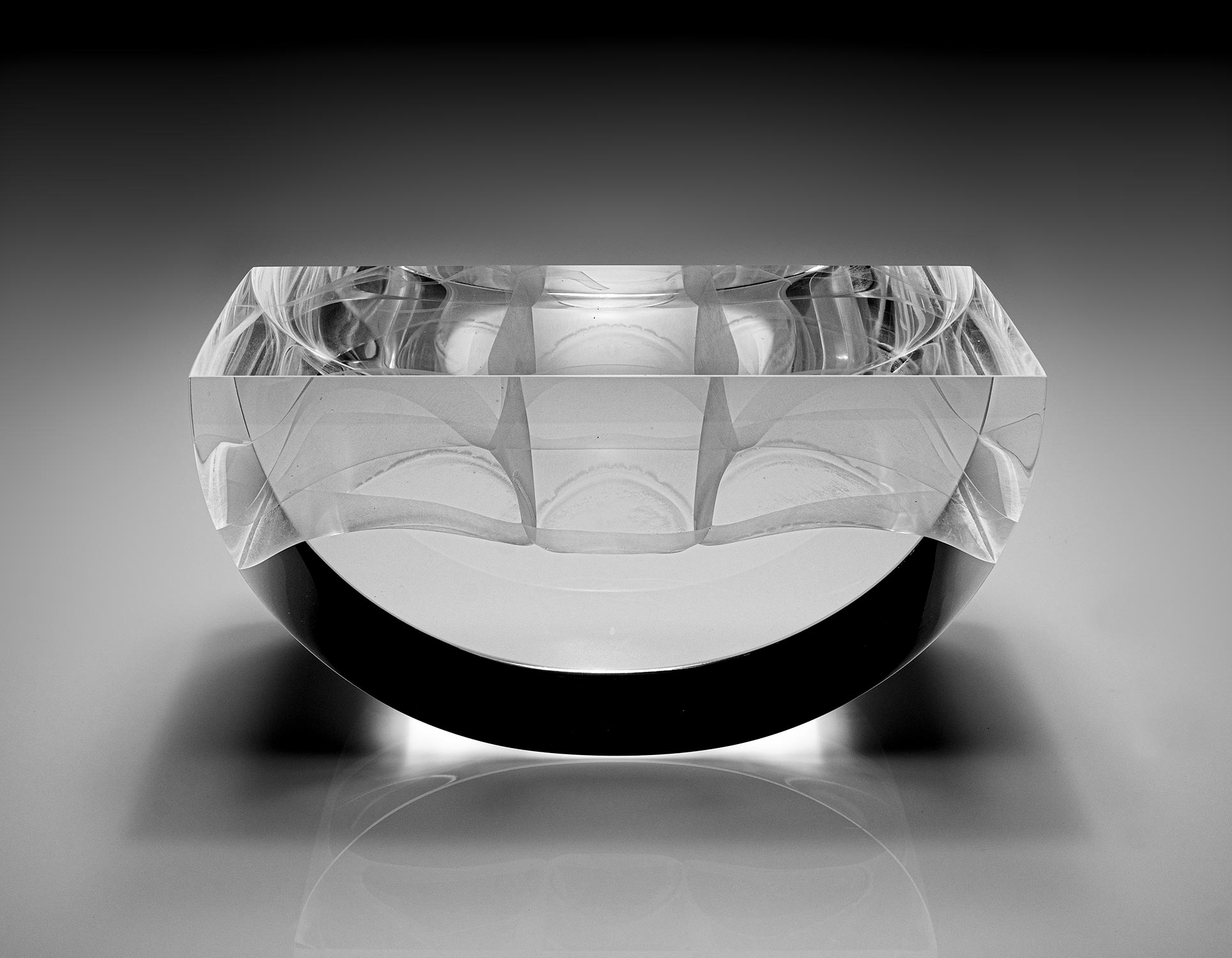 Optical glass sculpture