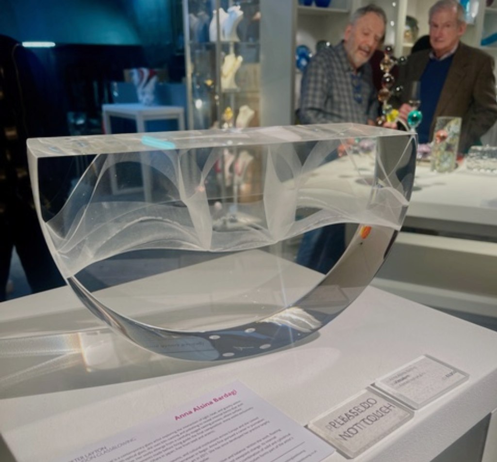 Gather exhibition LGB Vinculum at the London Glassblowing Gallery during Gather 2026