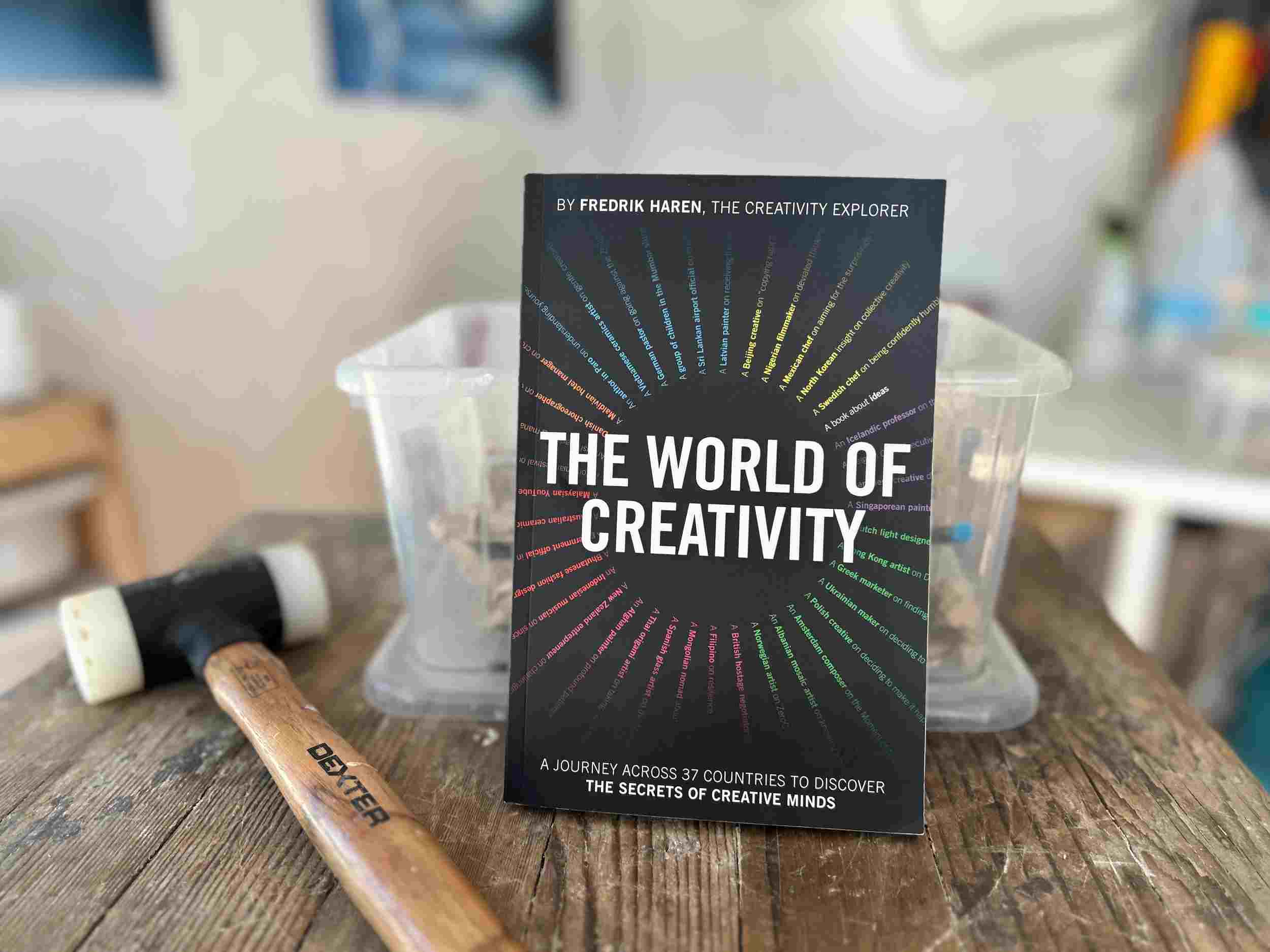 Interview in my Barcelona glass studio for The World of Creativity