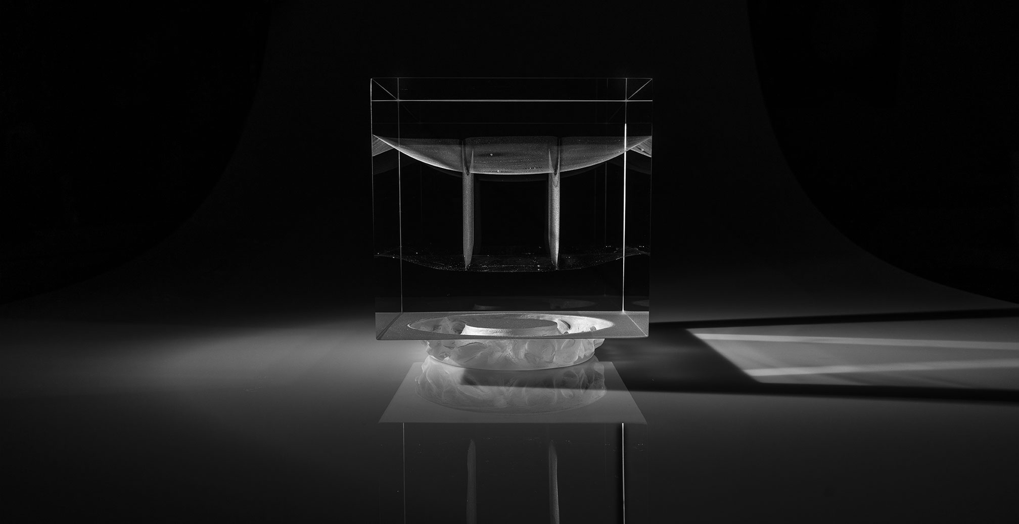 Pi-glass-sculpture Pi glass sculpture