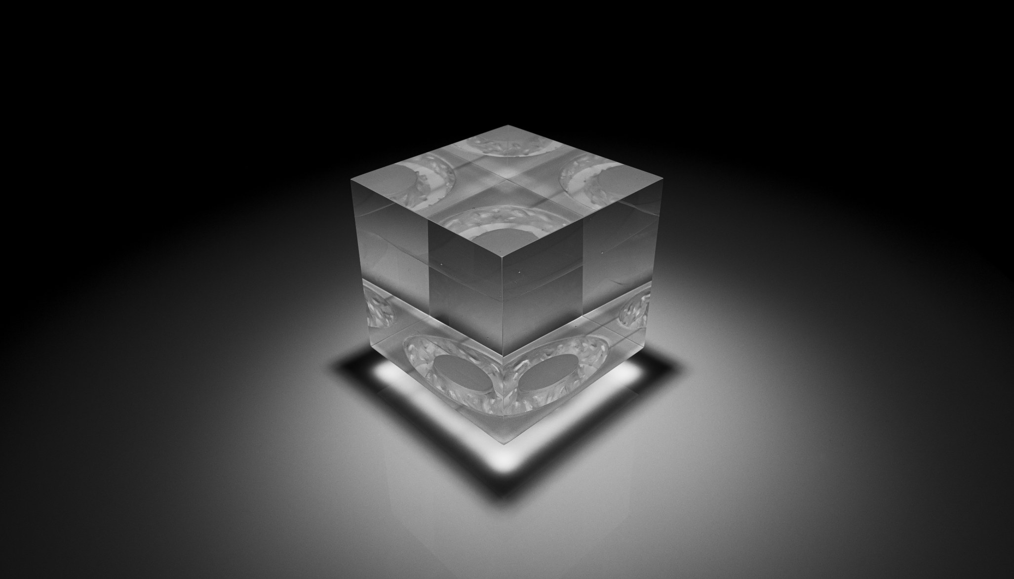 Glass sculpture by Anna Alsina Bardagí